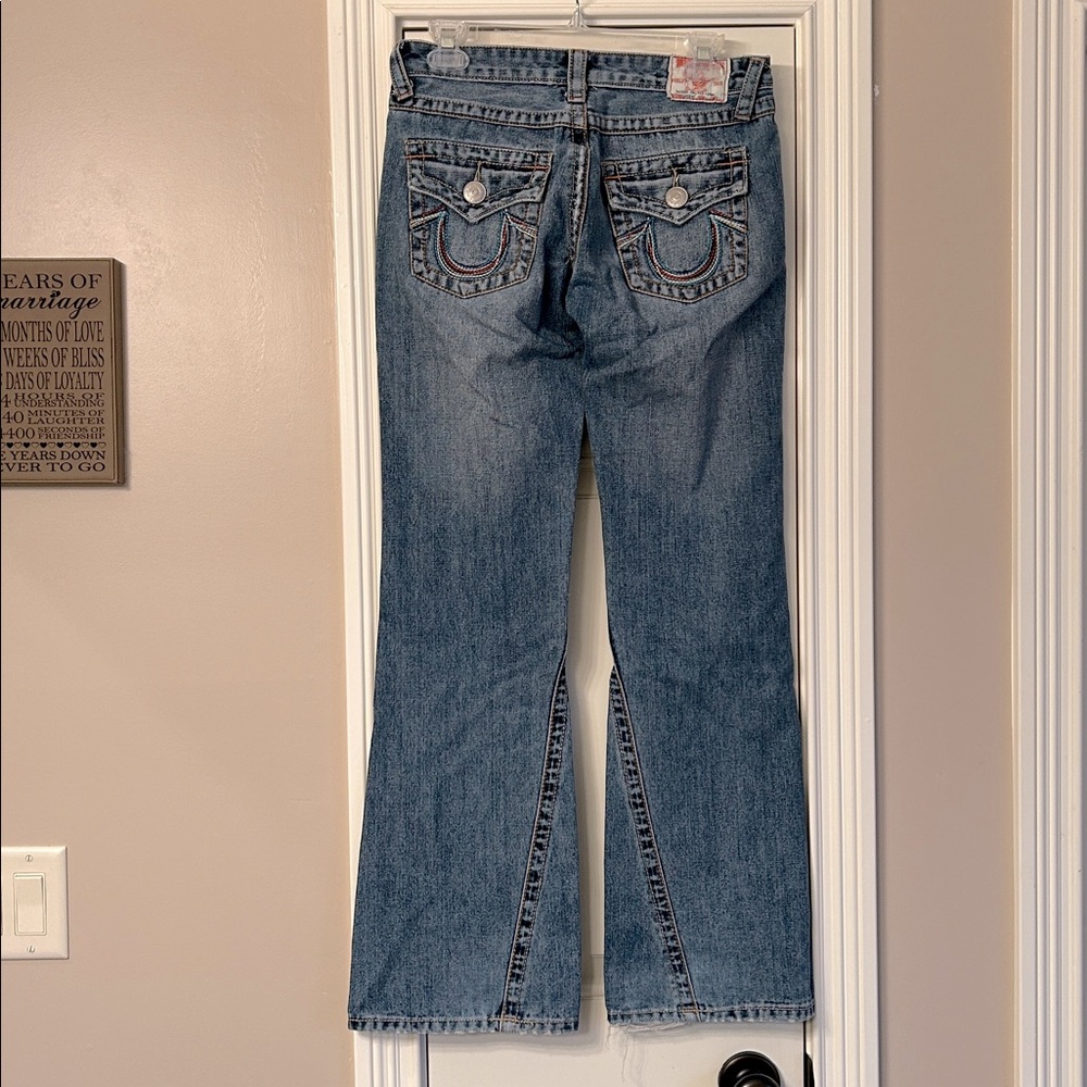 True Religion Joey vintage flare leg jean Size 29 - Picture 4 of 9